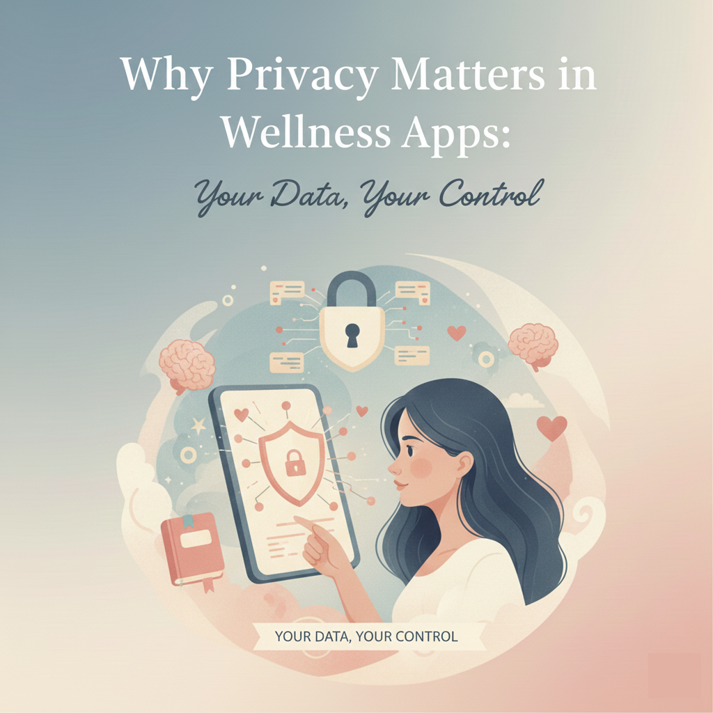Why Privacy Matters in Wellness Apps: Your Data, Your Control